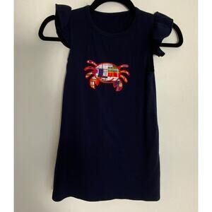 Madres Crab Navy Sundress size 6/7